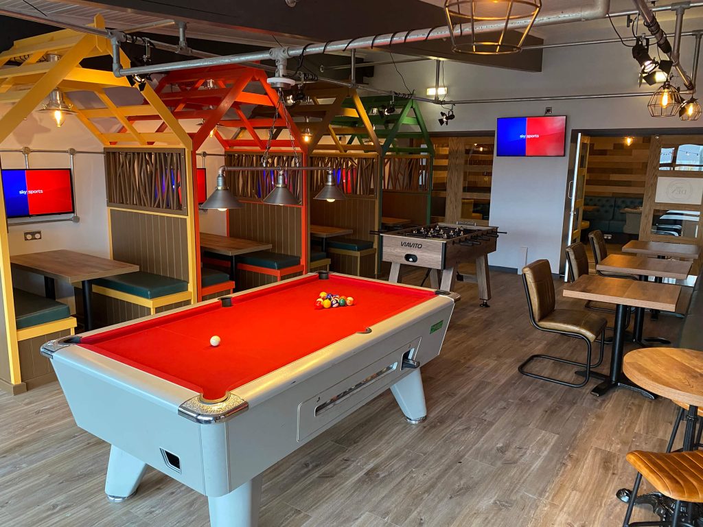 The Den - Sports bar with pool table