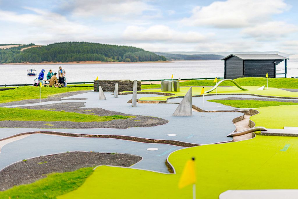 Mapping golf - Kielder Waterside