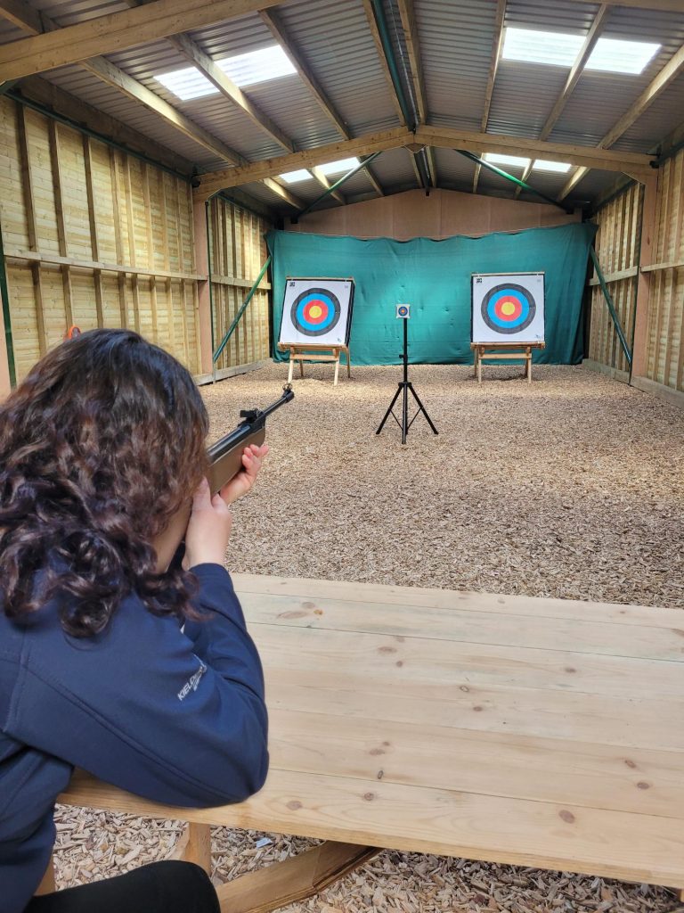 Air rifles at Kielder Waterside